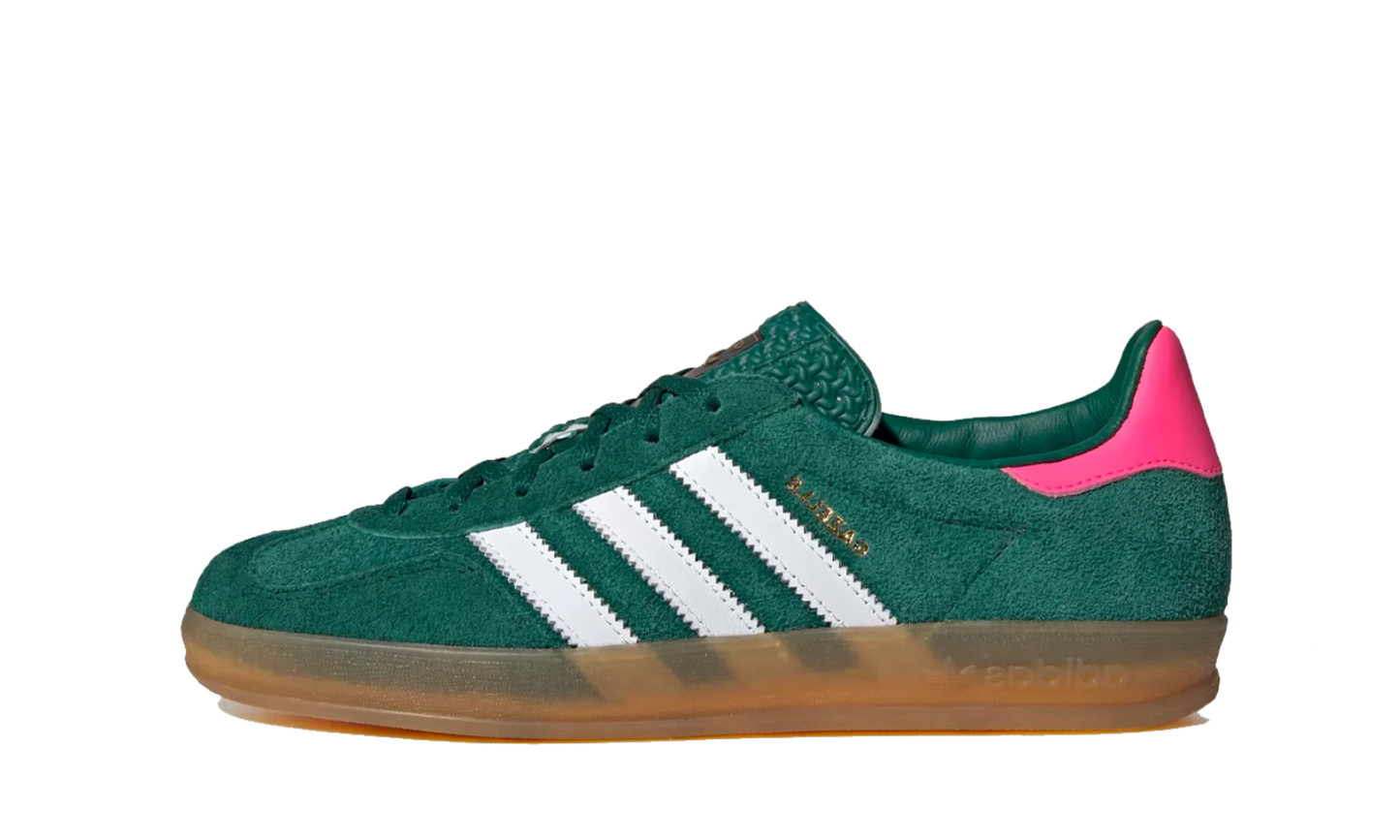Adidas Gazelle Indoor Collegiate Green Lucid Pink