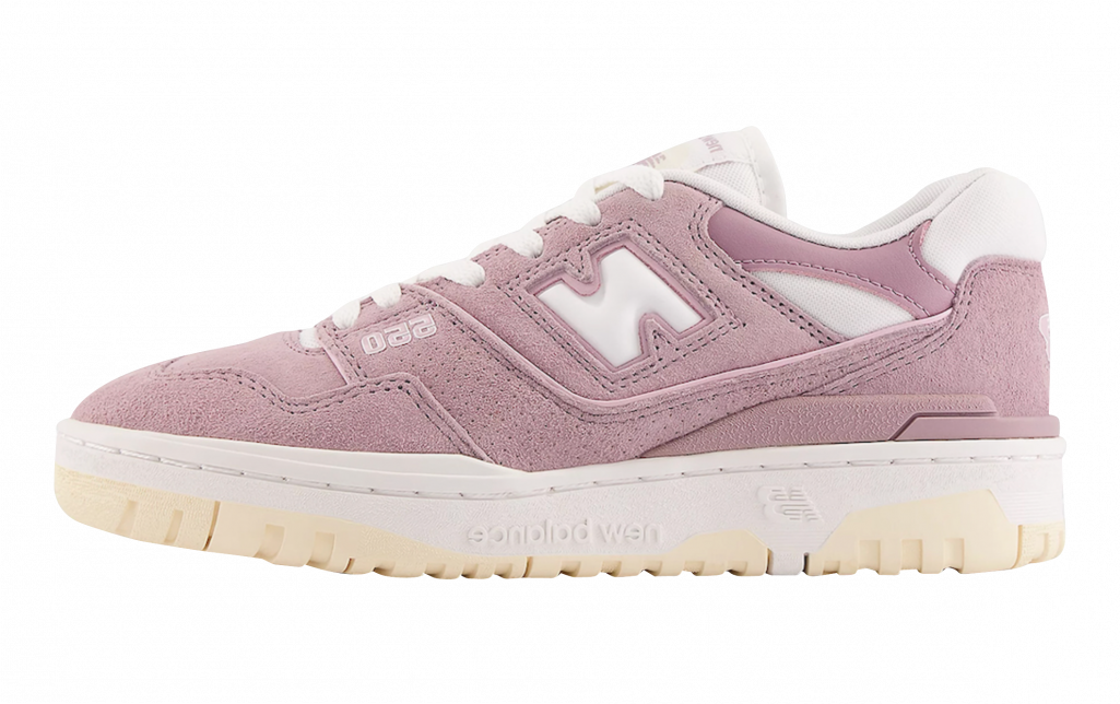 New Balance 550 Lilac Chalk Suede