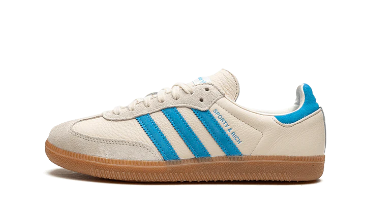 Adidas Samba OG x Sporty & Rich Cream Blue